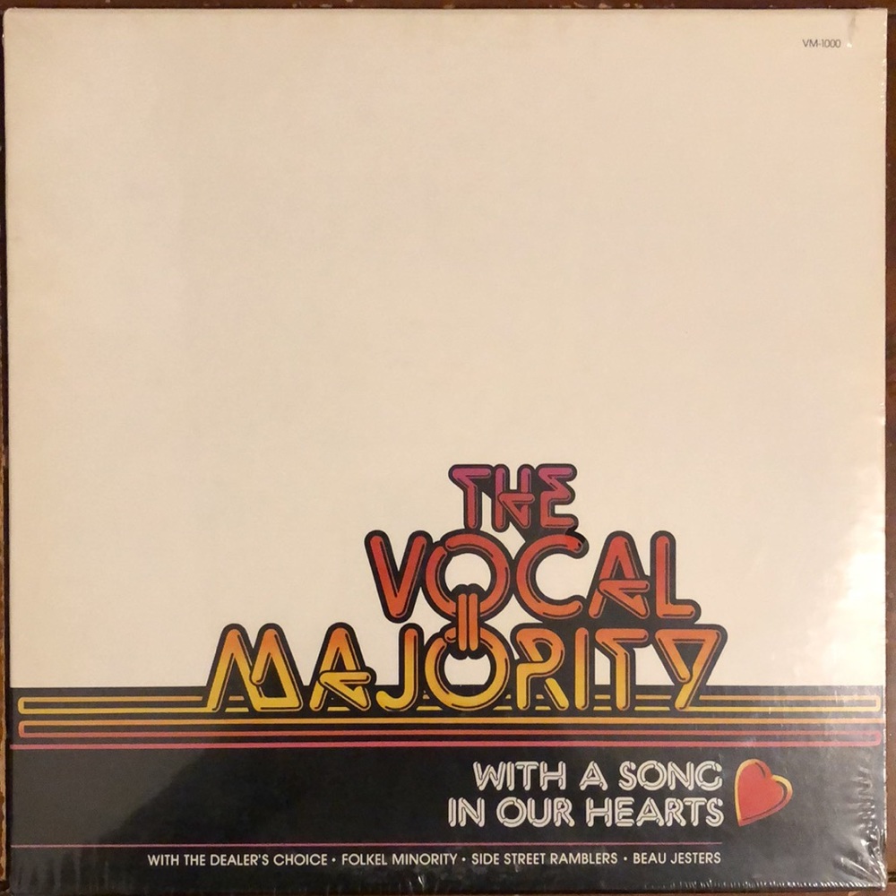 The Vocal Majority With A Song In Our Hearts Vinyl Lp *Unopened Original Seal